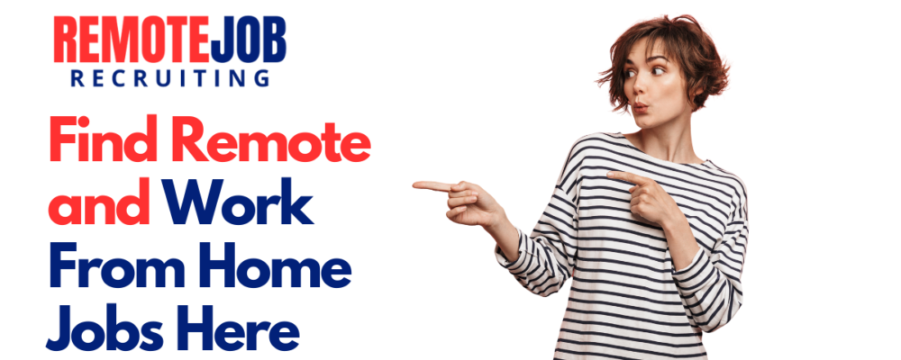 Remote Job Recruiting Banner